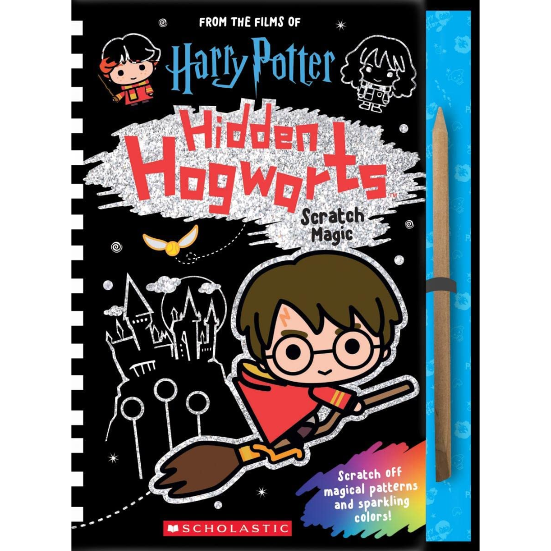 Hidden Hogwarts: Scratch Art Magic (Harry Potter)