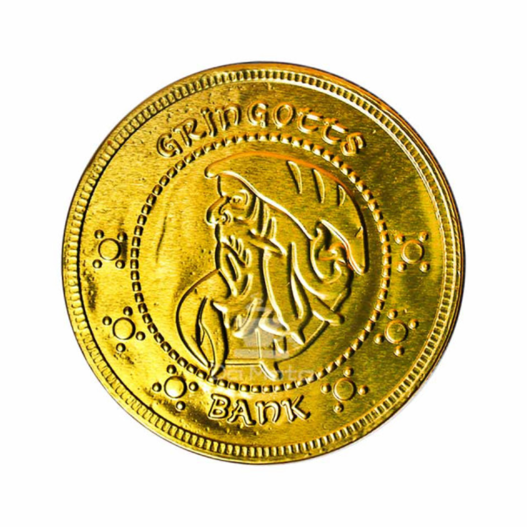 Harry Potter Gringotts Galleon Milk Chocolate Coin — Learning