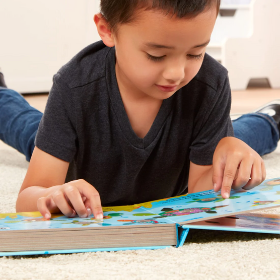 Melissa & Doug Poke-A-Dot: Who's in the Ocean Board Book