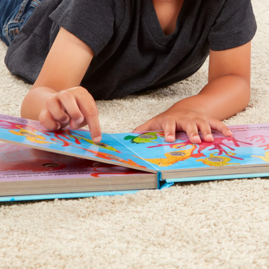 Melissa & Doug Poke-A-Dot: Who's in the Ocean Board Book