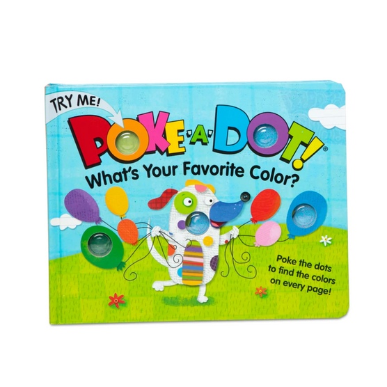 Melissa & Doug Poke-A-Dot: Favorite Color Board Book