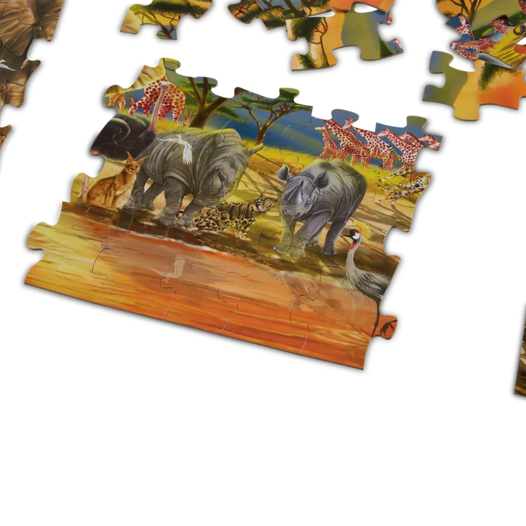Safari Floor Puzzle - 100 Pieces