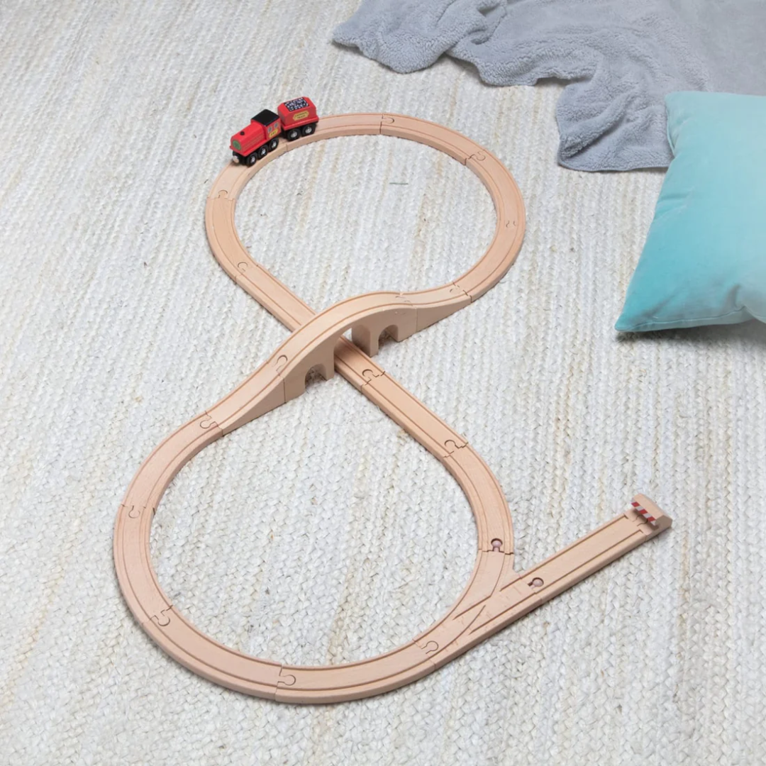 Figure 8 Wooden Train Set