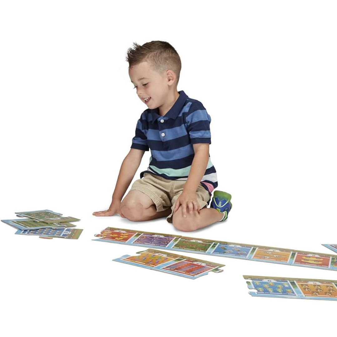 Number Train 21 Piece Floor Puzzle