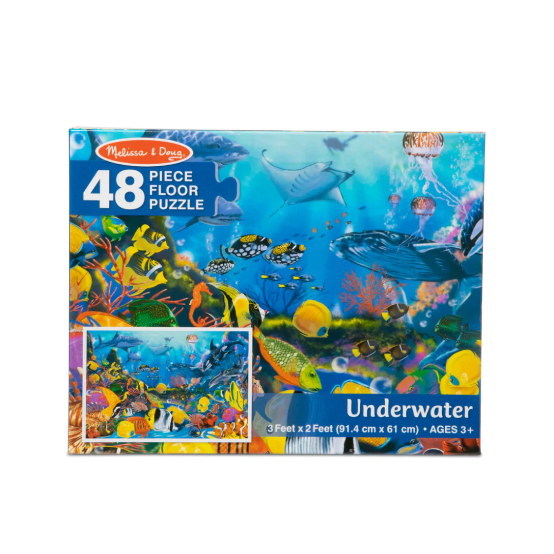 Underwater Floor Puzzle - 48 Pieces