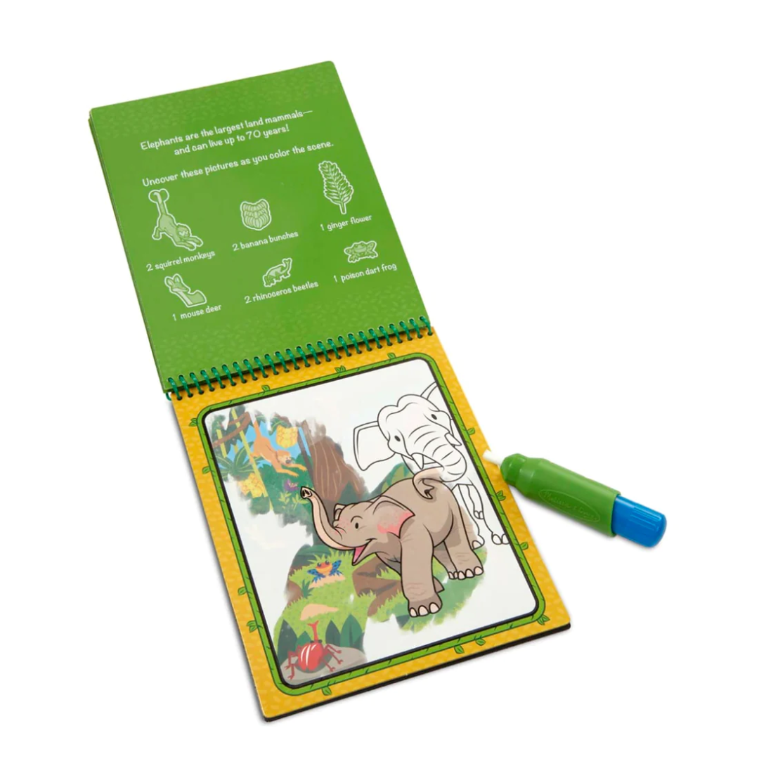 Water Wow! Reusable Water-Reveal Activity Pad - Jungle