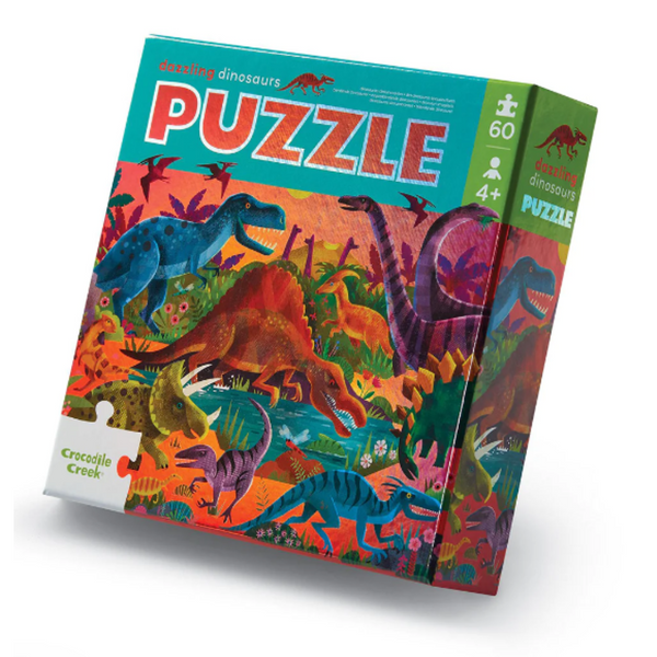 Contour Puzzle - Dino