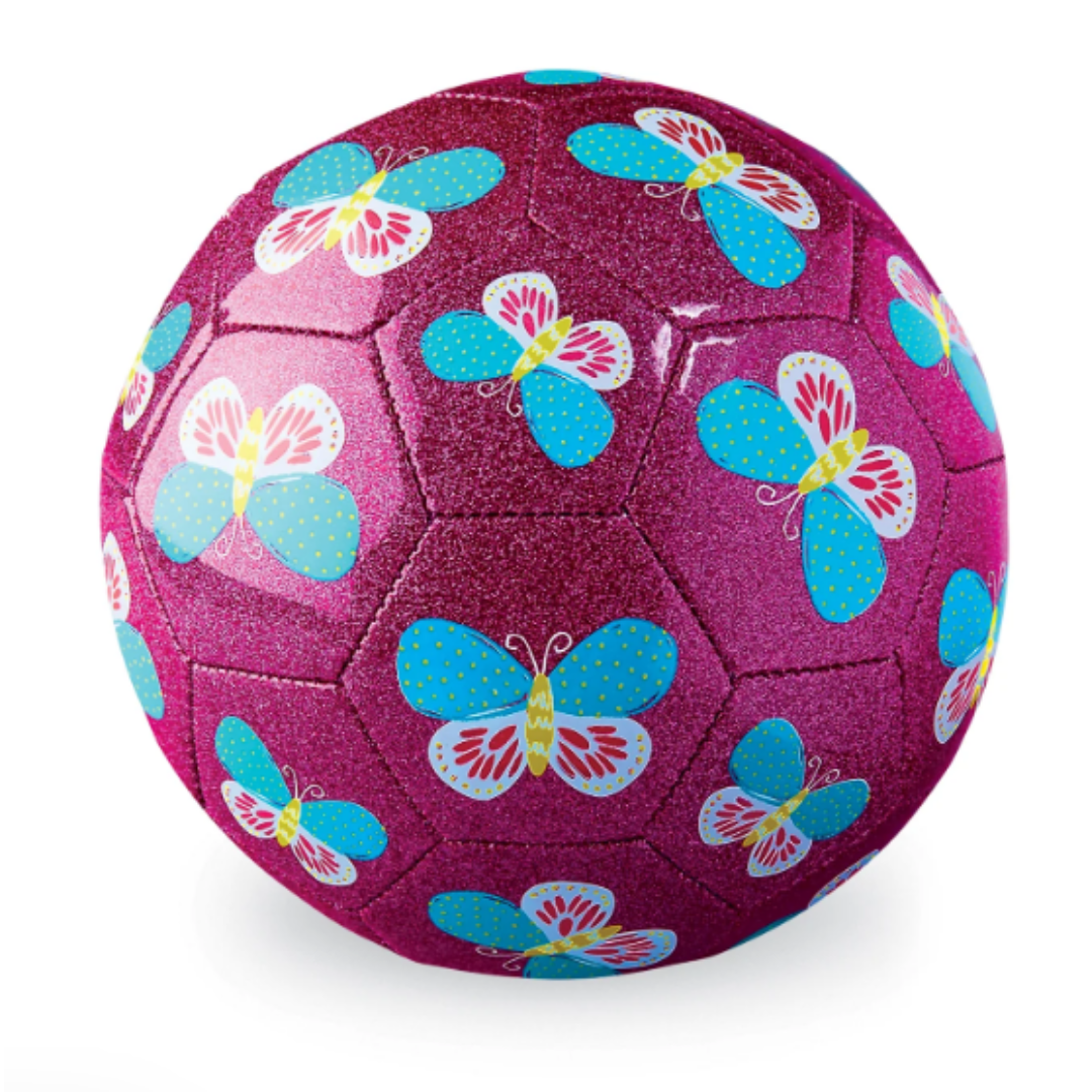 Glitter Butterfly Soccer Ball