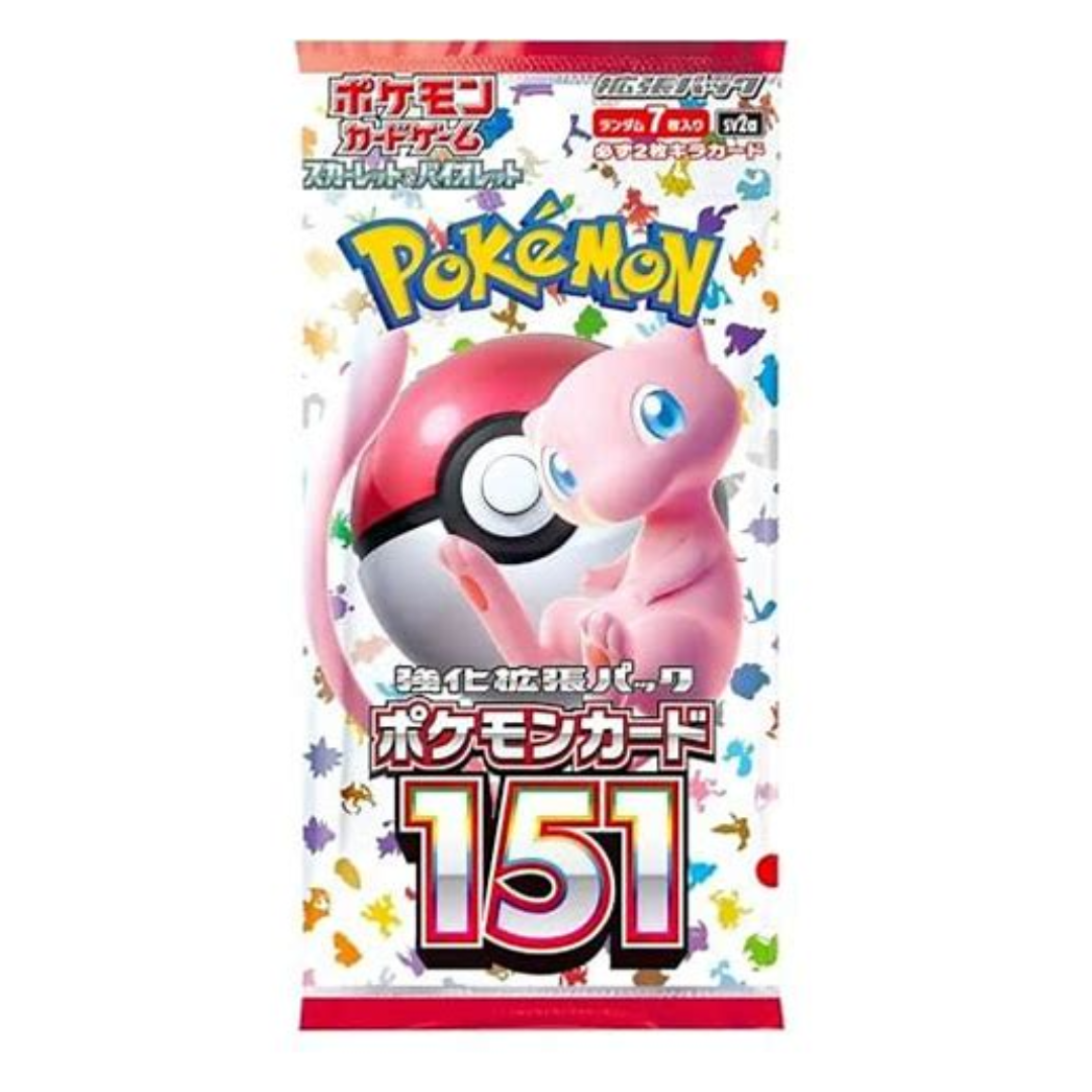 Pokemon Card Game Japanese 151 Sv2a Booster Pack