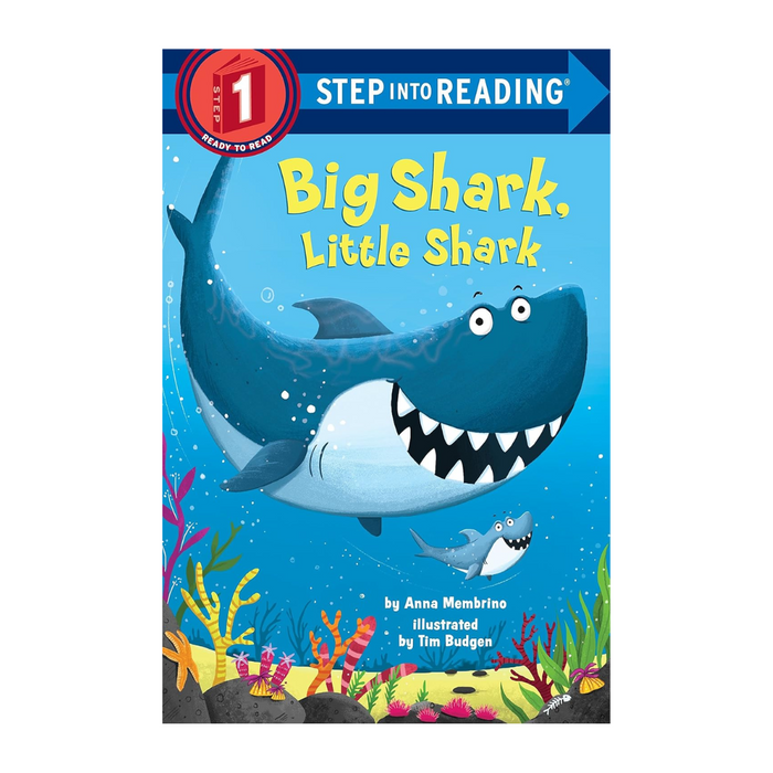 Big Shark Little Shark (Step-Into-Reading, Step 1)