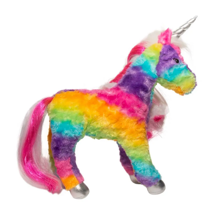 Joy Rainbow Princess Unicorn Plush