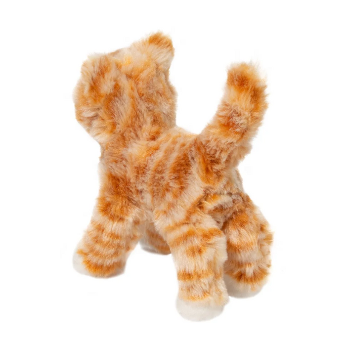 Hally Orange Striped Cat Plush