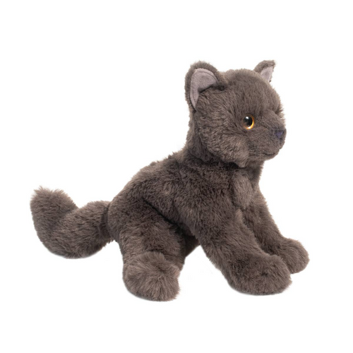 Mini Colbie Soft Gray Cat Plush