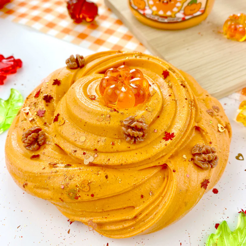 Pumpkin Pie Filling Butter Kawaii Slime