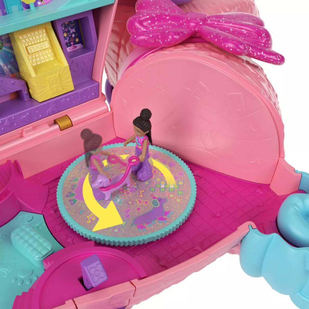 Polly Pocket Puppy Party Playset with 2 Dolls