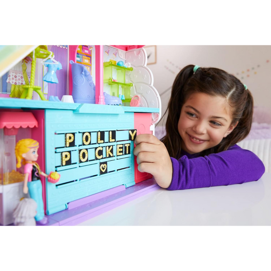 Polly Pocket Sweet Adventures Rainbow Mall