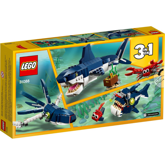 LEGO Creator 31088 Deep Sea Creatures 3 in 1 Set