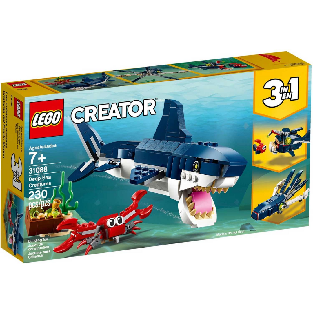 LEGO Creator 31088 Deep Sea Creatures 3 in 1 Set