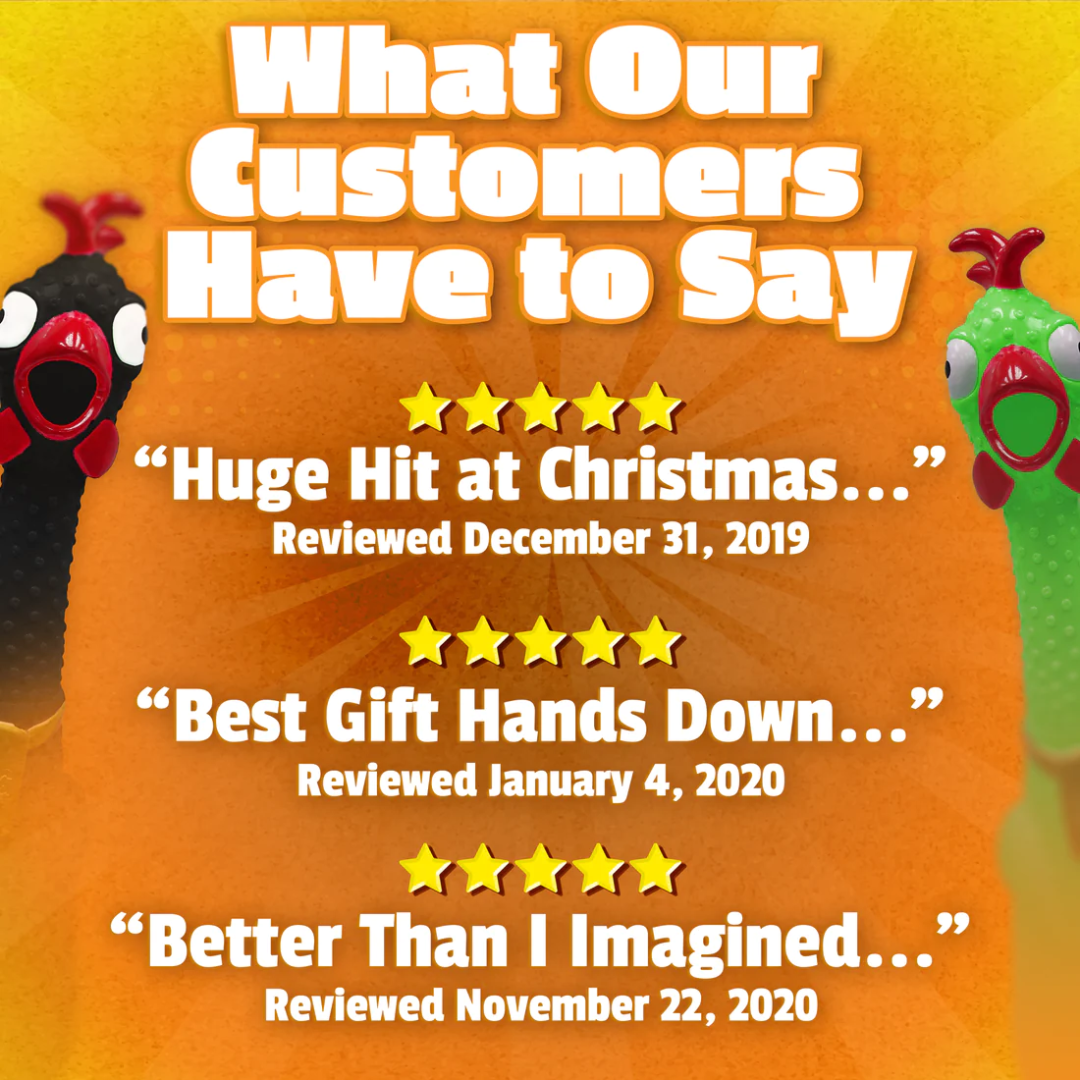 Hug Me Giant Screaming Chicken