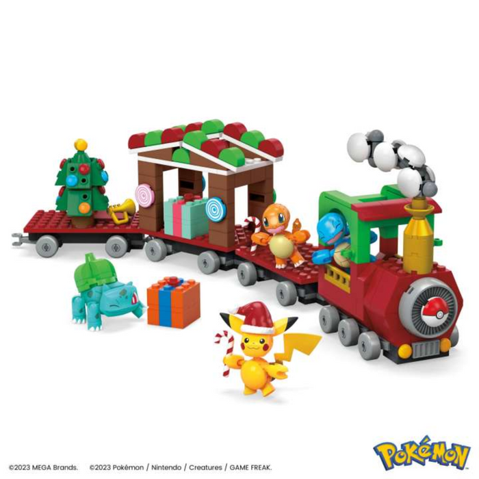MEGA Pokémon Holiday Train Building Set — Learning Express Gifts
