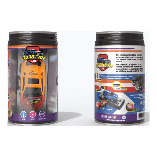 Soda Can Car - Mini 1/58 Scale RTR Remote Control Car