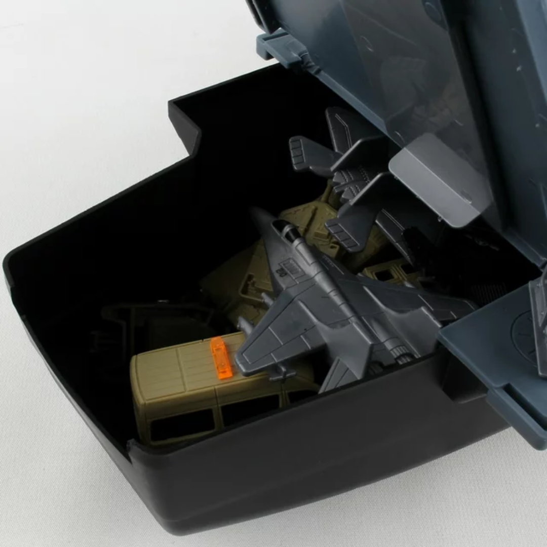 Daron Aircraft Carrier BP96243 Playset with 3 Planes and Vehicles