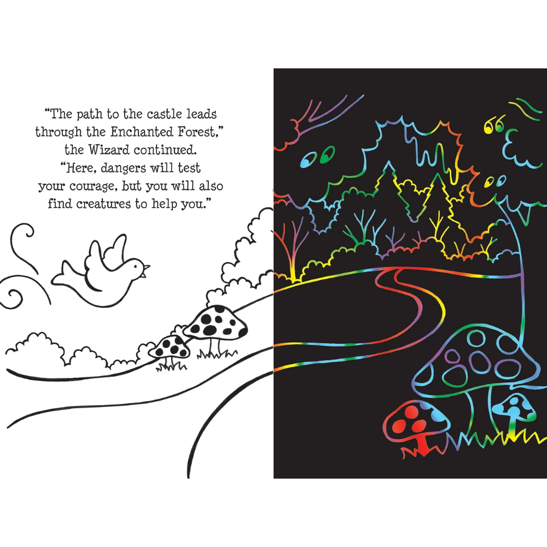 Enchanted Forest Scratch and Sketch