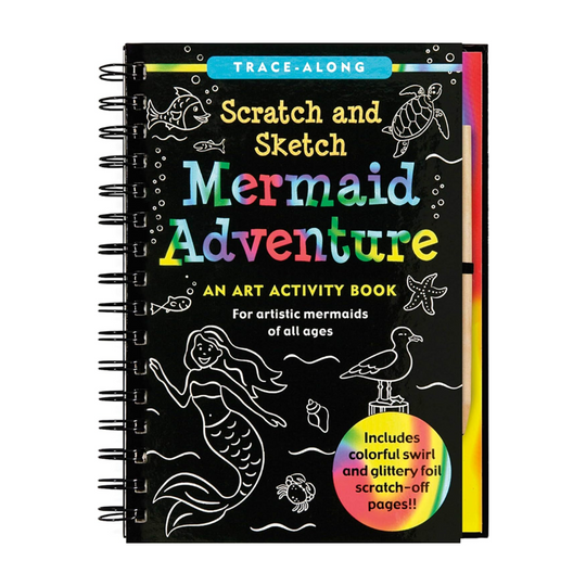 Mermaid Adventure Scratch and Sketch