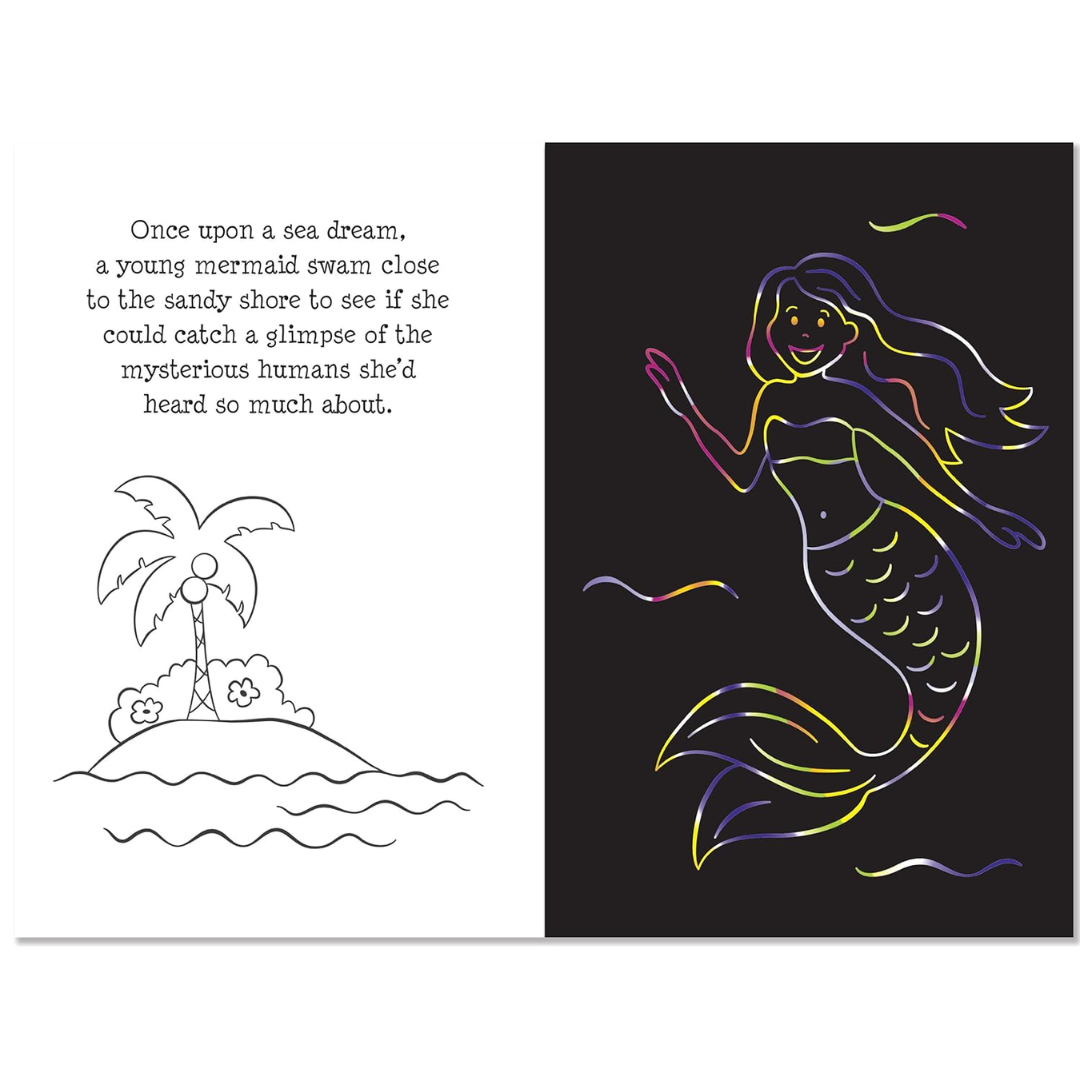 Mermaid Adventure Scratch and Sketch