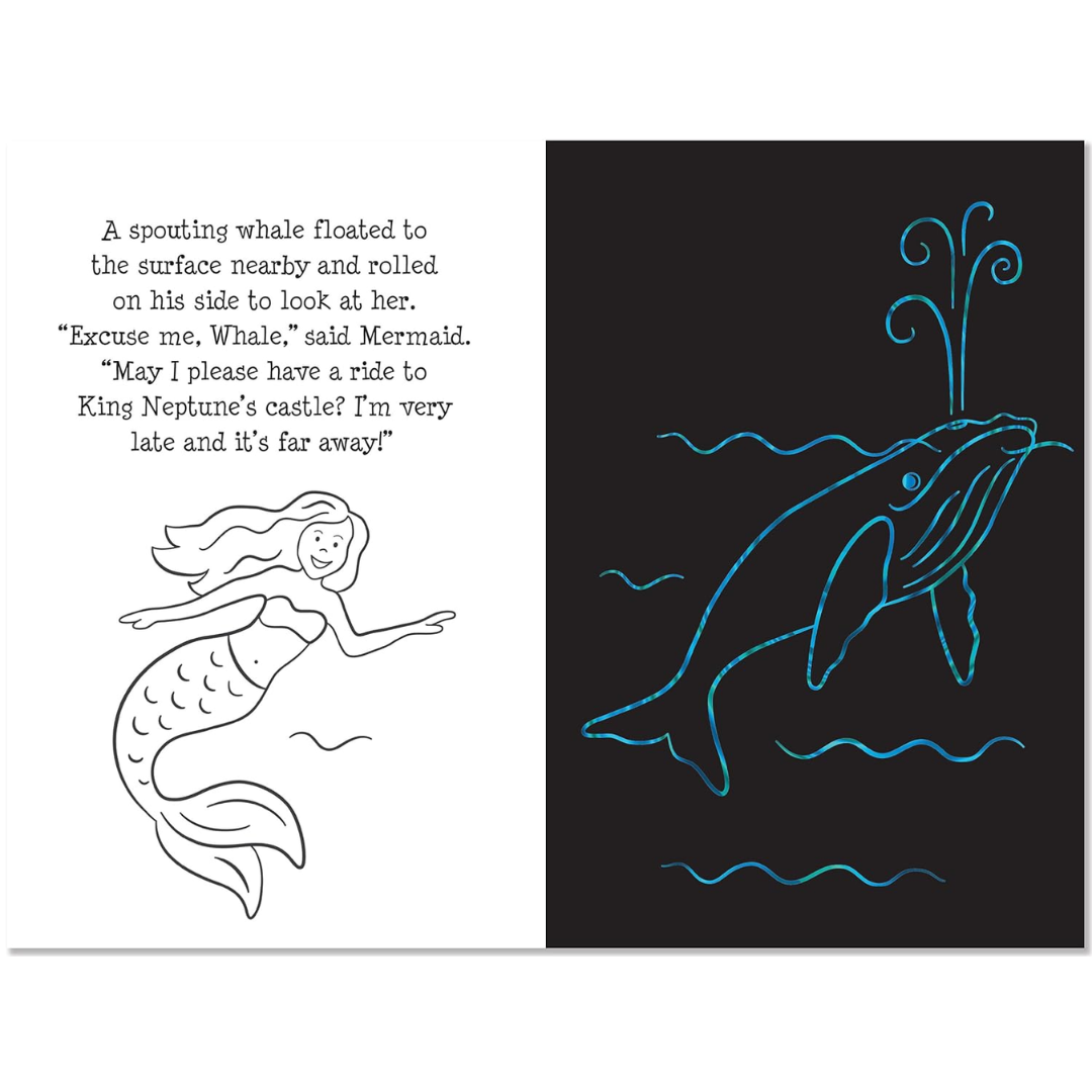 Mermaid Adventure Scratch and Sketch Book