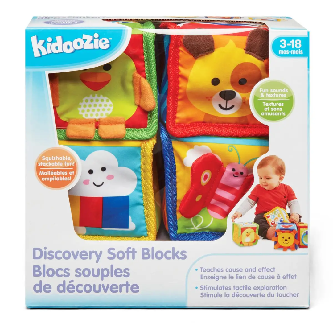 Kidoozie Discovery Soft Blocks