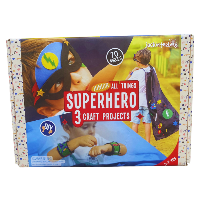 Superhero Costume Craft Kit for Kids