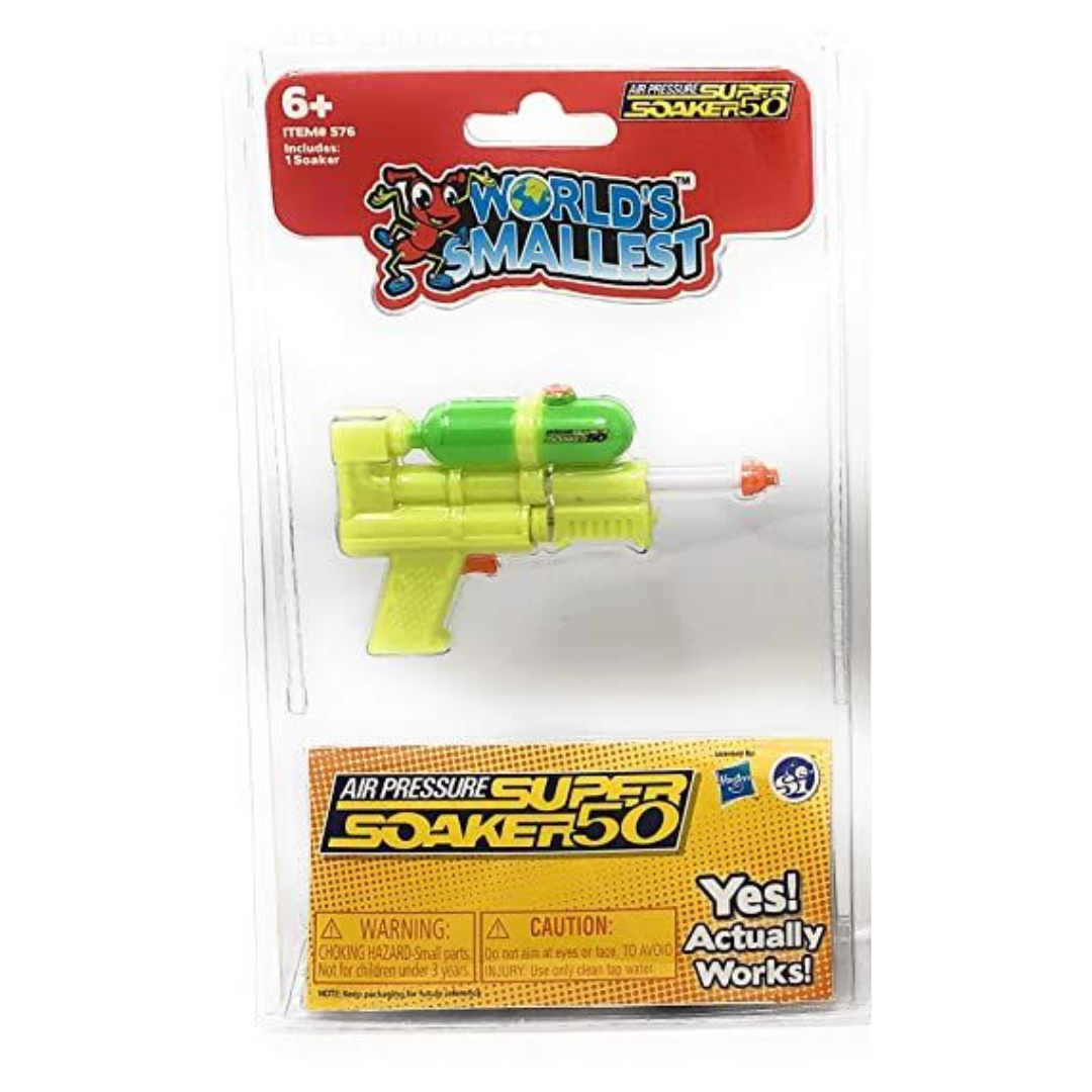 World s Smallest NERF Super Soaker Learning Express Gifts