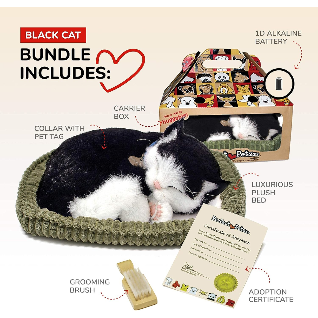 Black and White Kitten Perfect Petzzz