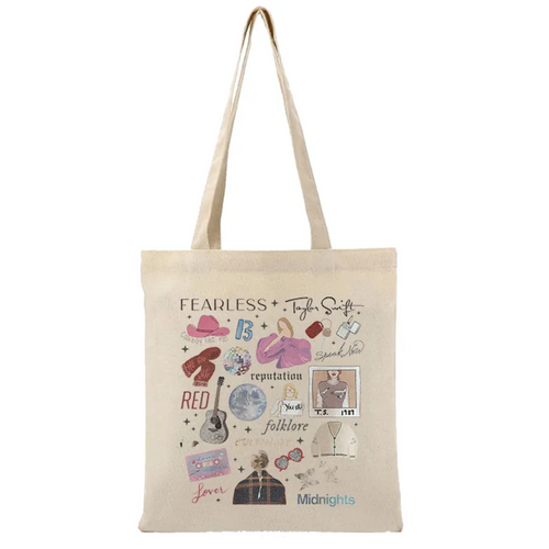 The Eras Tour Canvas Tote Bag