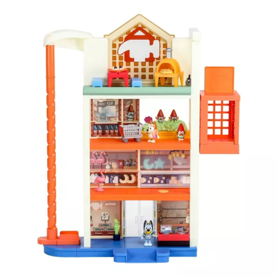 Bluey Hammerbarn Shopping Playset