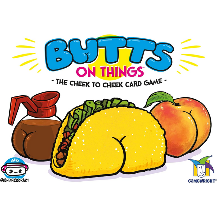 Butts On Things - The Cheek to Cheek Card Game — Learning Express Gifts