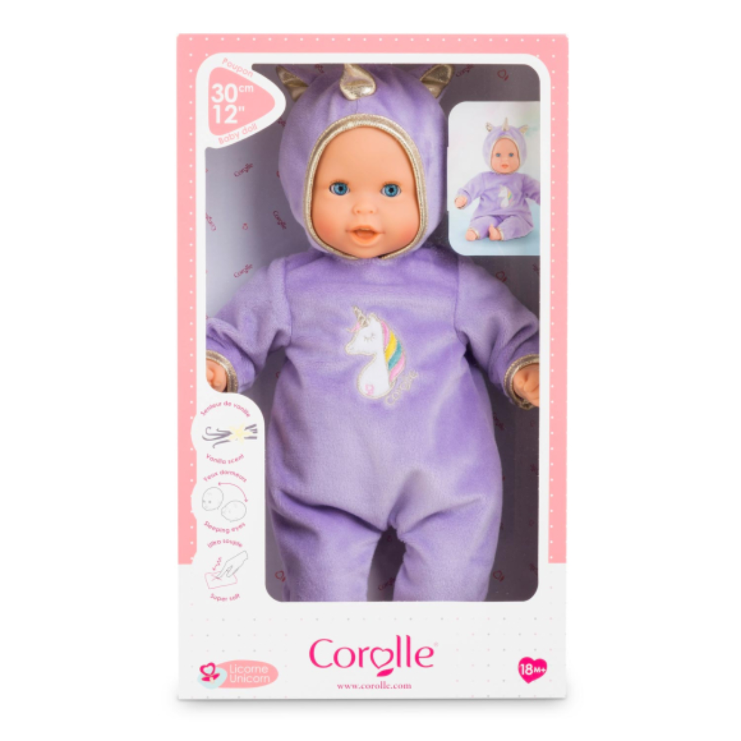 Calin Unicorn Baby Doll