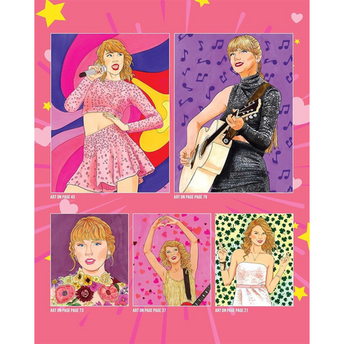 Super Fan-Tastic Taylor Swift Coloring & Activity Book