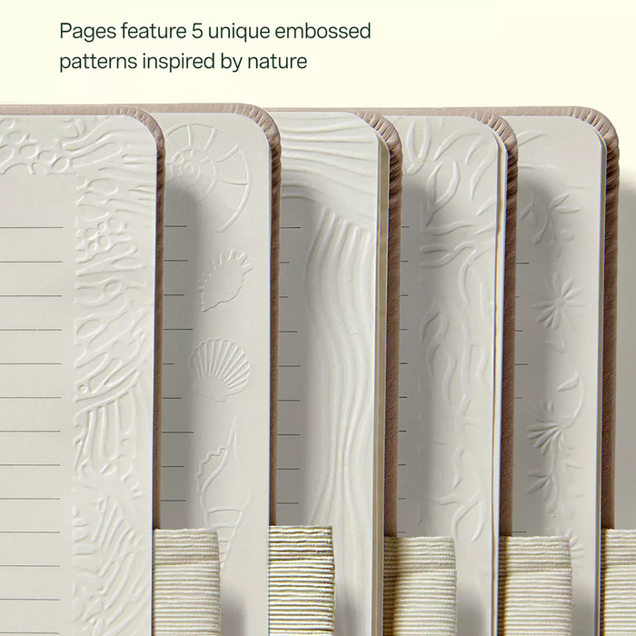 "Shake It Up: Meadow" Sensory Journal with Tactile Cover and Embossed Paper