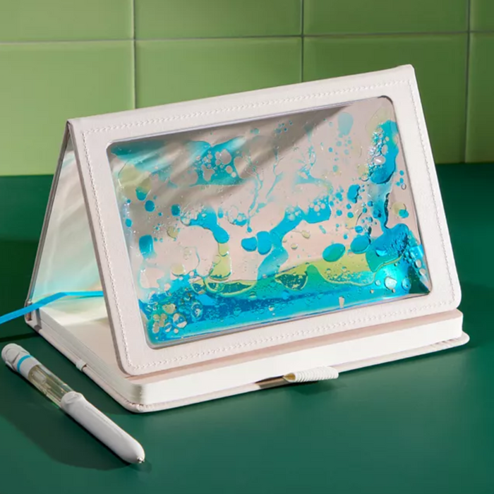 "Shake It Up: Ocean" Sensory Journal with Tactile Cover and Embossed Paper