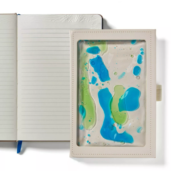 "Shake It Up: Ocean" Sensory Journal with Tactile Cover and Embossed Paper
