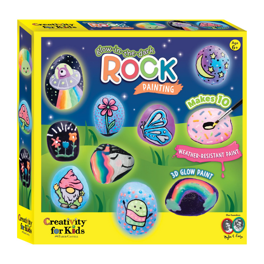 Glow in the Dark Rock Painting Kit