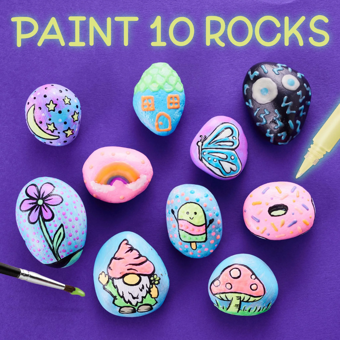 Glow in the Dark Rock Painting Kit