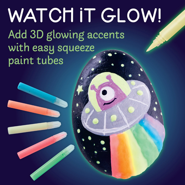 Glow in the Dark Rock Painting Kit