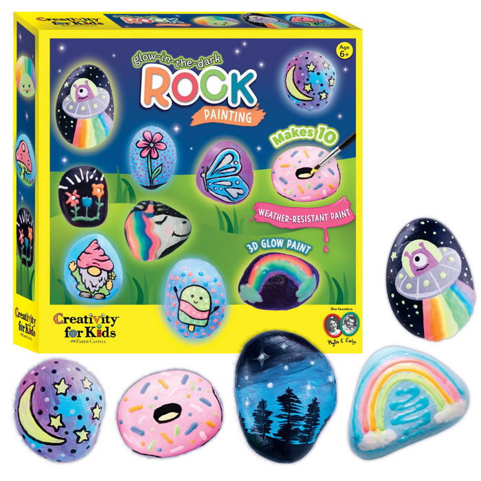 Glow in the Dark Rock Painting Kit