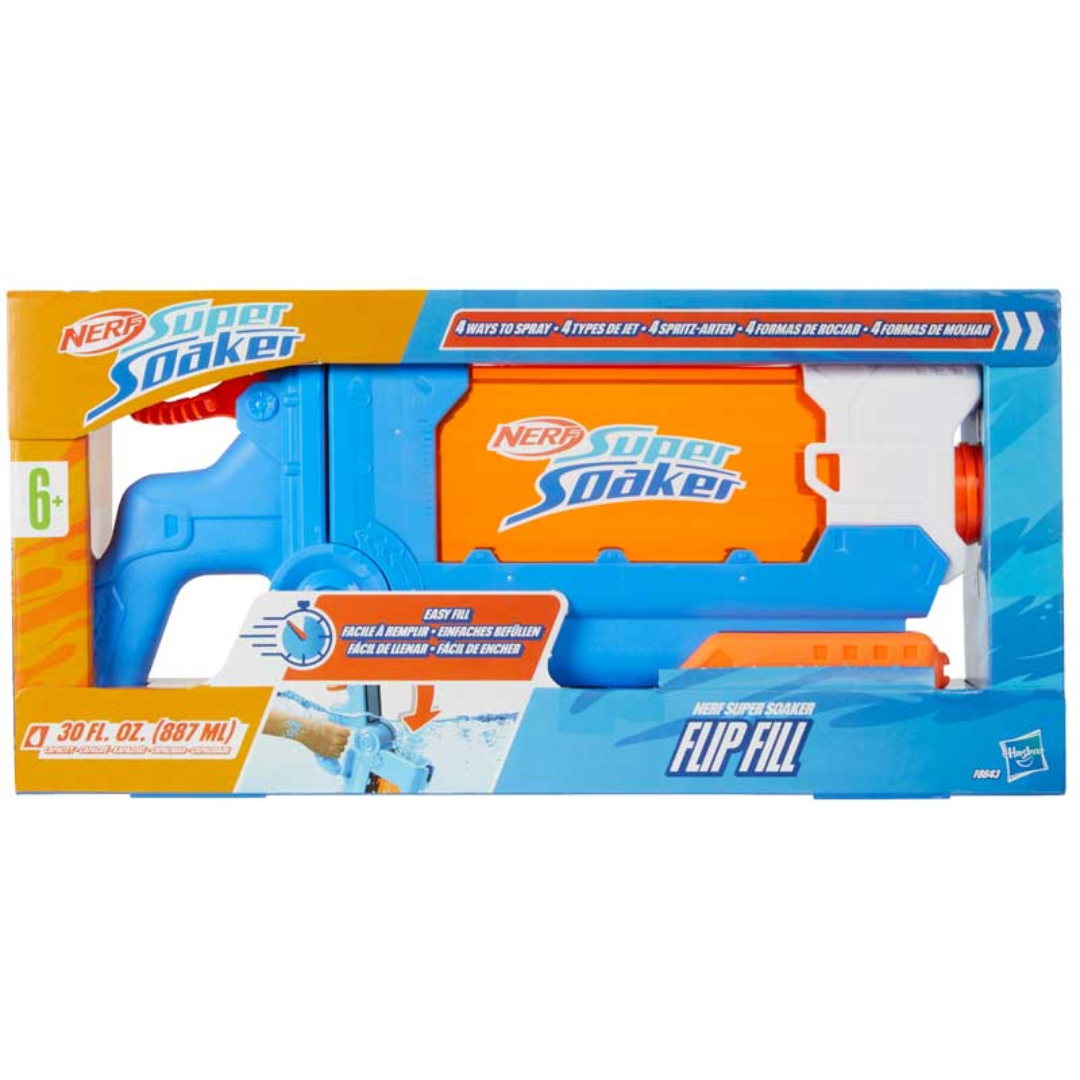 Nerf Super Soaker Flip Fill Water Blaster