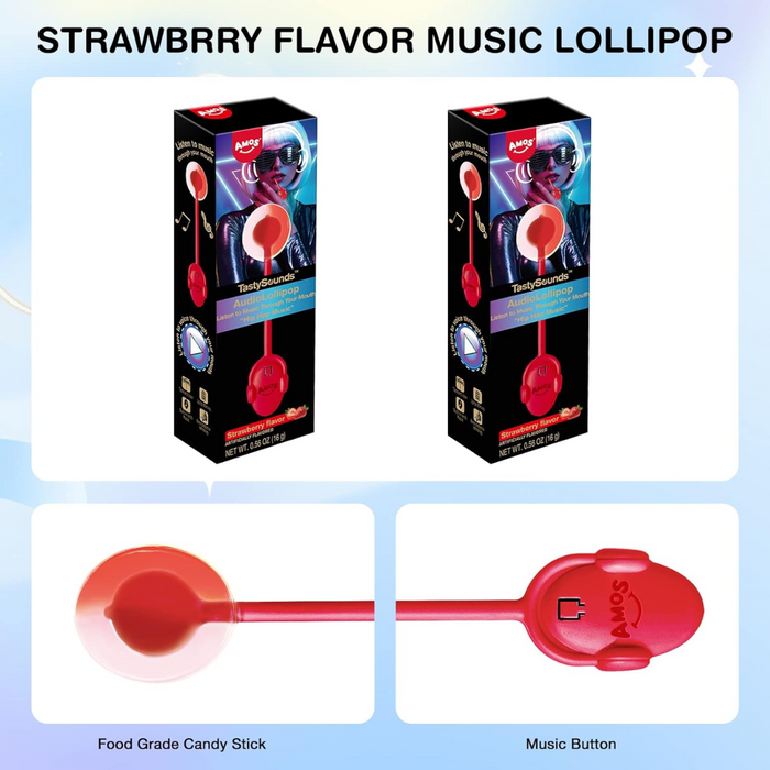 AMOS Audio Hip Hop Music Strawberry Lollipop