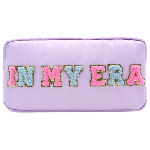 In My Era Varsity Zipper Pouch