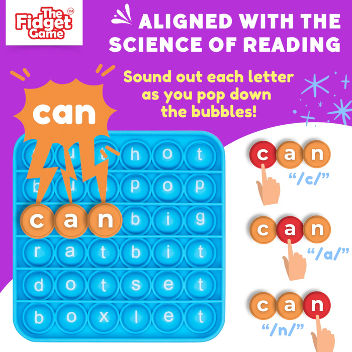 The Fidget Game: Word Pop!